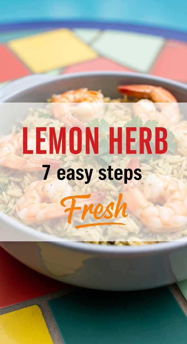 7 Easy Steps To Make Lemon Herb Shrimp Orzo 69f721ef6164c