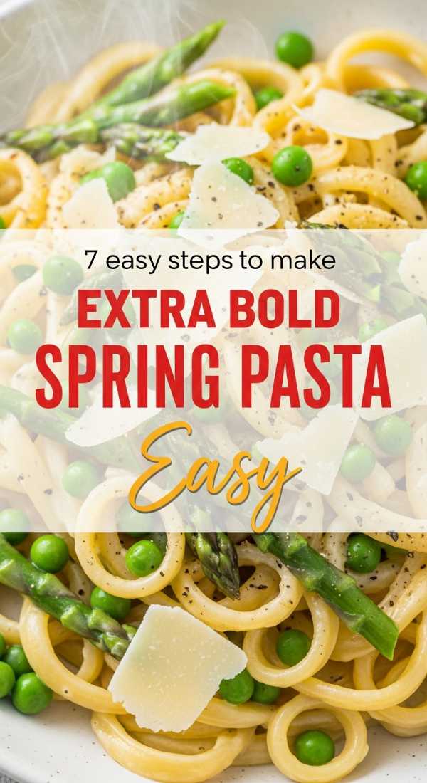 7 Easy Steps To Make Spring Pasta 69f71b0d7af6d