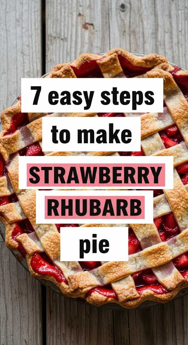 7 Easy Steps To Make Strawberry Rhubarb Pie 69fd8c953fb93