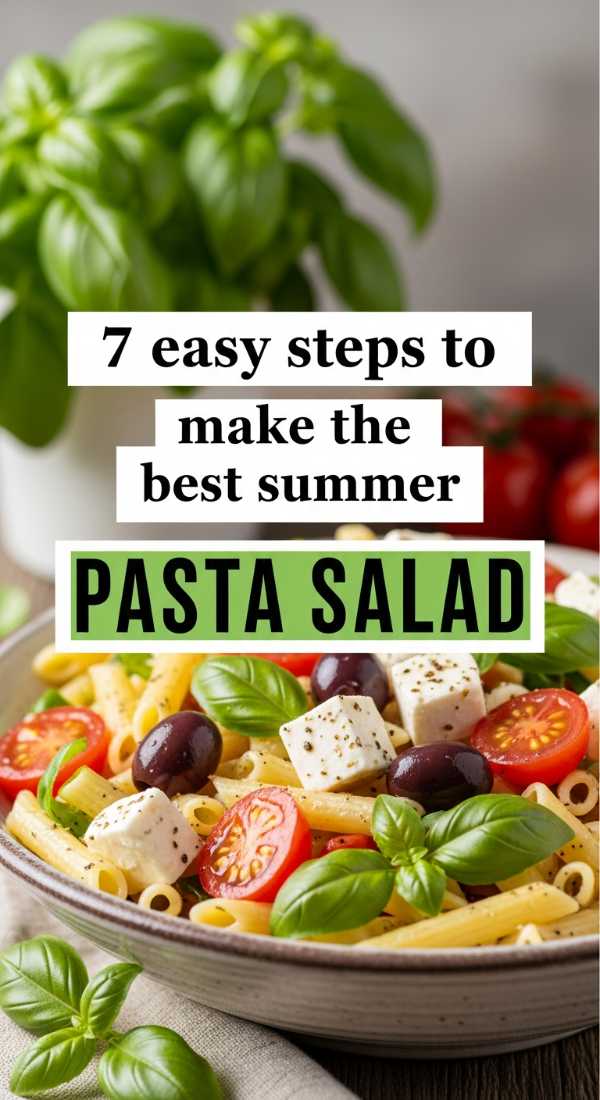 7 Easy Steps To Make The Best Summer Pasta Salad 6a06c3a9d8e15