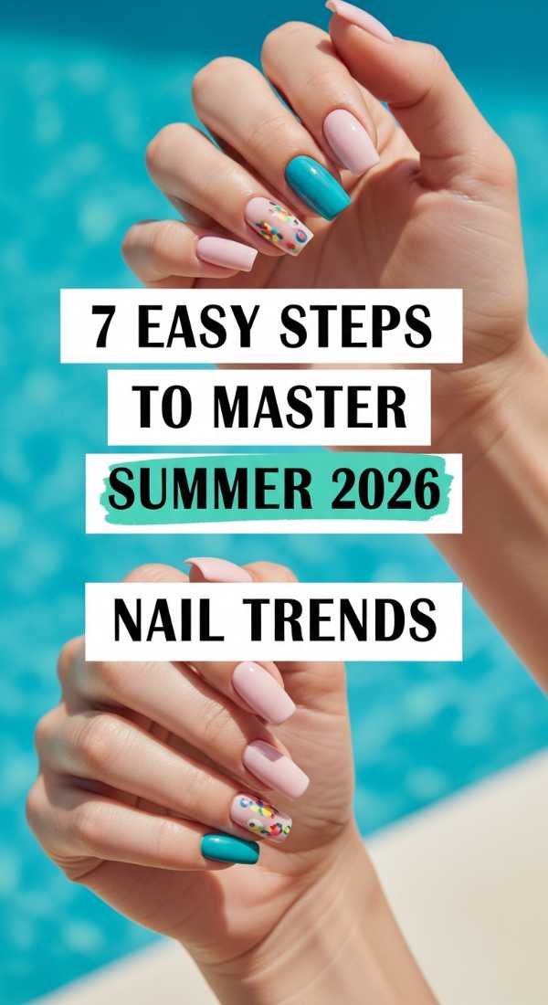 7 Easy Steps To Master Summer 2026 Nail Trends 6a059f82898f9