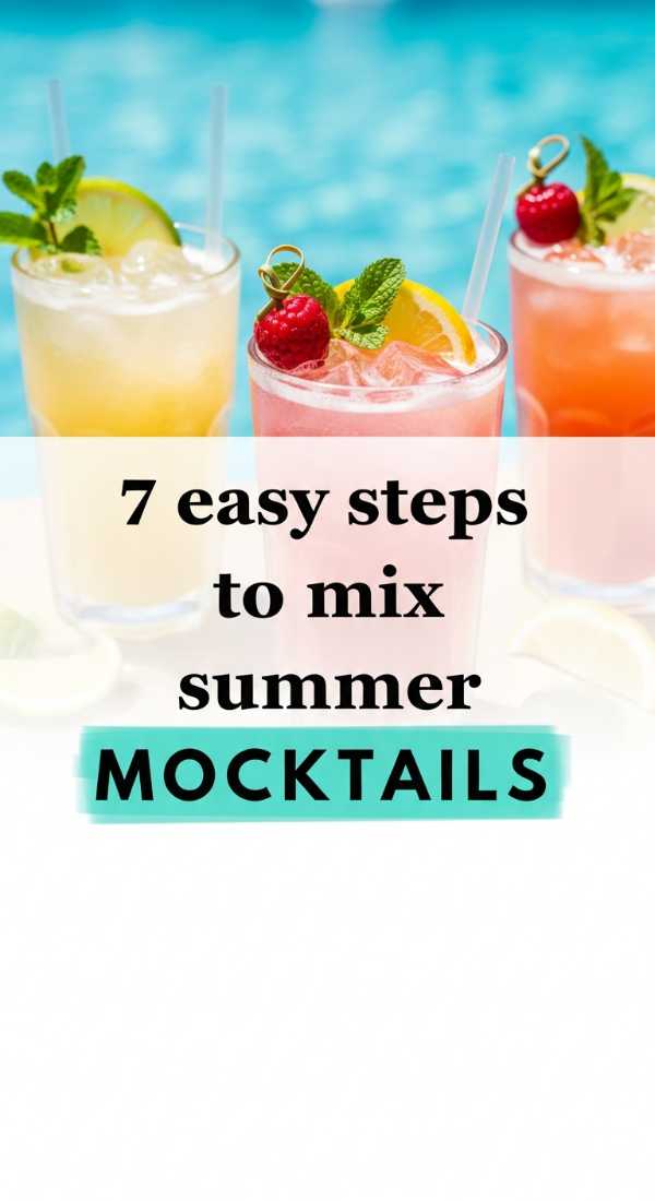 7 Easy Steps To Mix Summer Mocktails 6a06bc55aab79