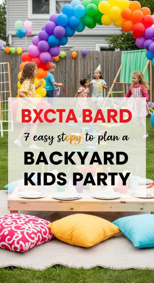 7 Easy Steps To Plan A Backyard Kids Party 6a0213c6076f1