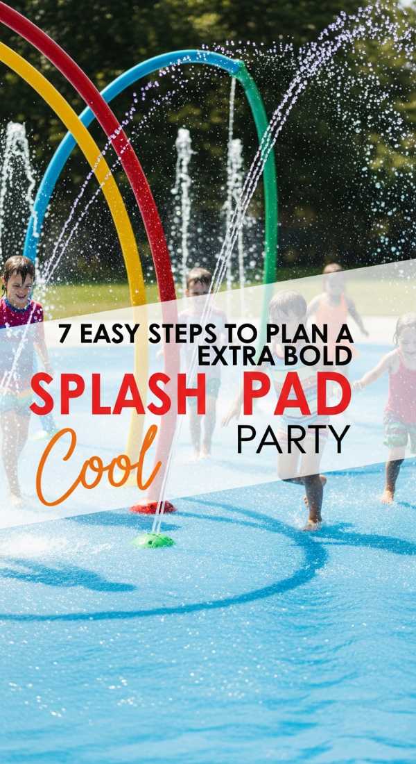 7 Easy Steps To Plan A Splash Pad Party 69fc2adb00871