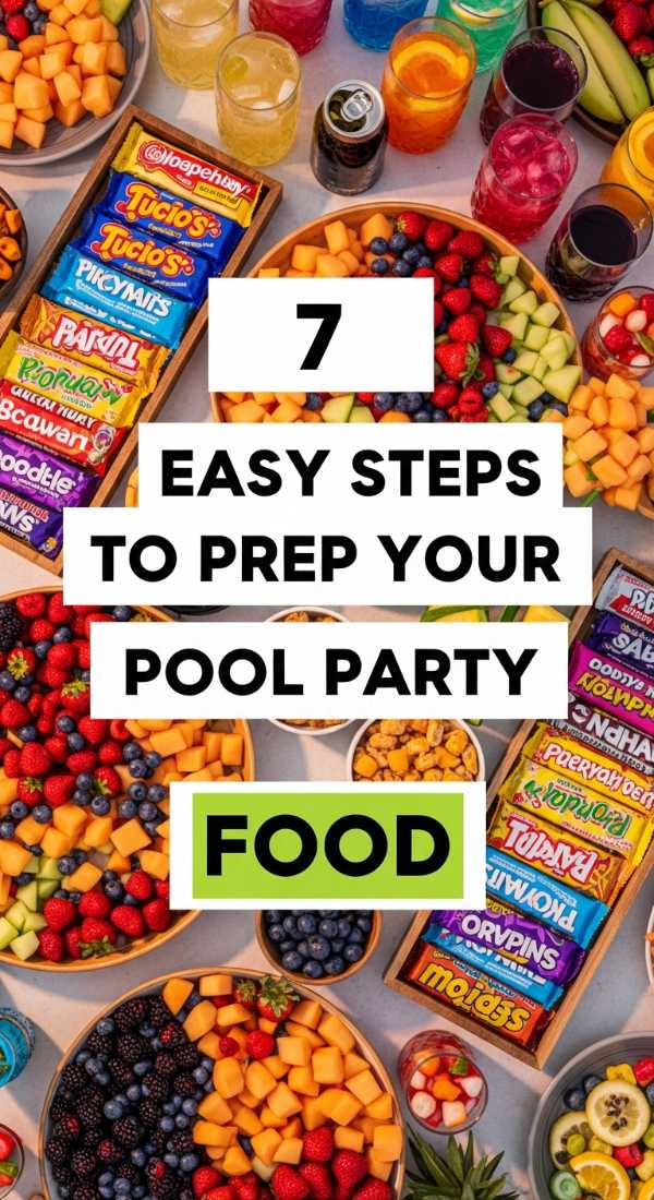 Dive Into Style: How to Plan the Most Aesthetic Pool Party of the Summer 7 Easy Steps To Prep Your Pool Party Food 6a0de998bf4cb