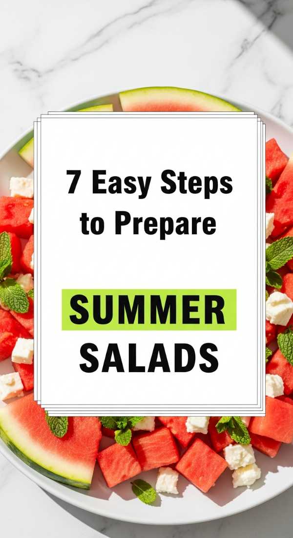 7 Easy Steps To Prepare Summer Salads Recipes 6a0706e47c592