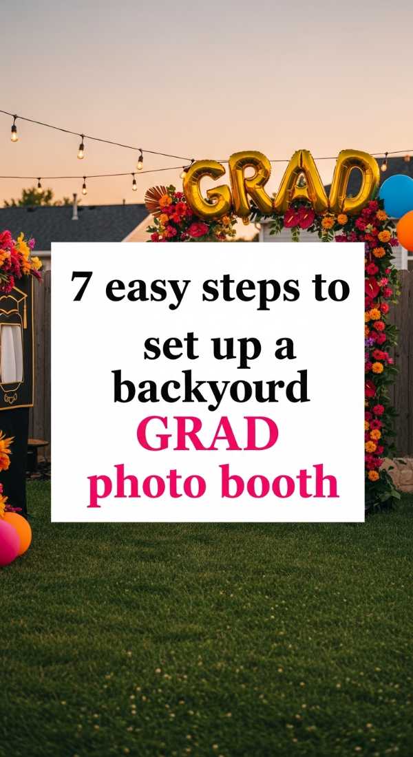 7 Easy Steps To Set Up A Backyard Grad Photo Booth 69f72774abc5e