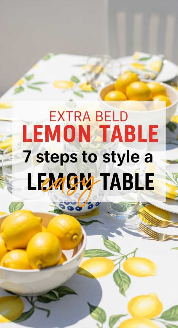 7 Easy Steps To Style A Lemon Table 69fae90180b19
