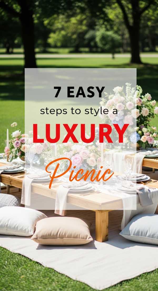 7 Easy Steps To Style A Luxury Picnic 69fda92a69888