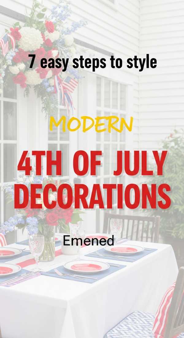 7 Easy Steps To Style Modern 4th Of July Decorations 6a0577b9696d8