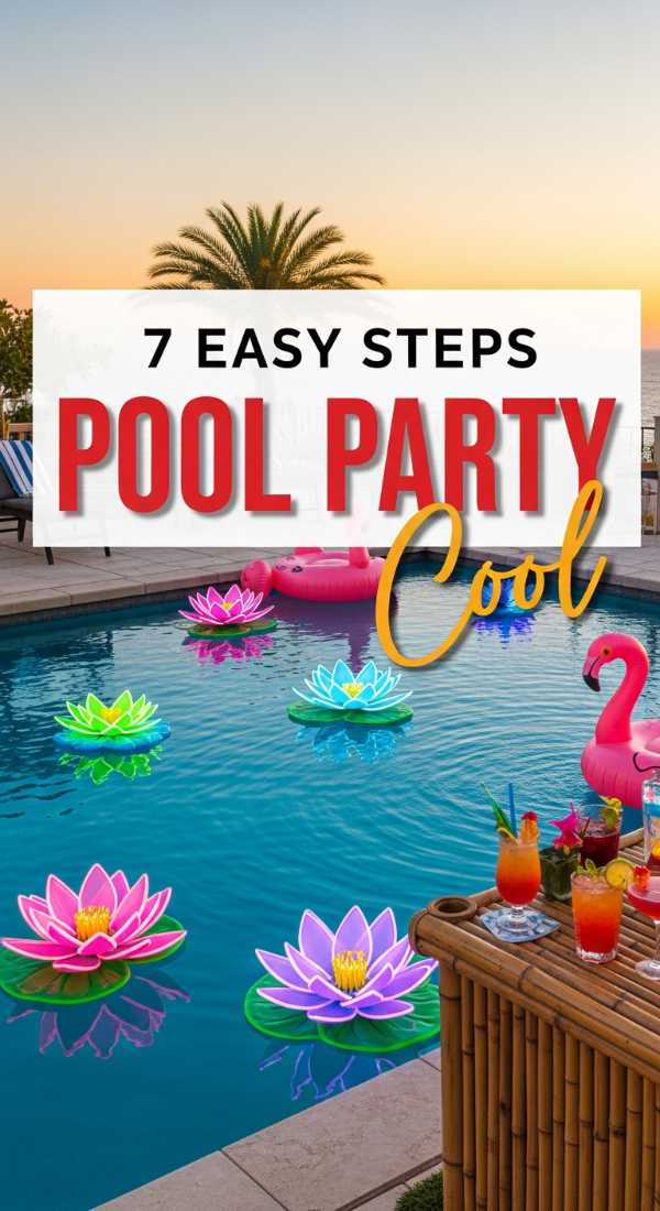 7 Easy Steps To Style Your Pool Party Decor 69f7253e8d230