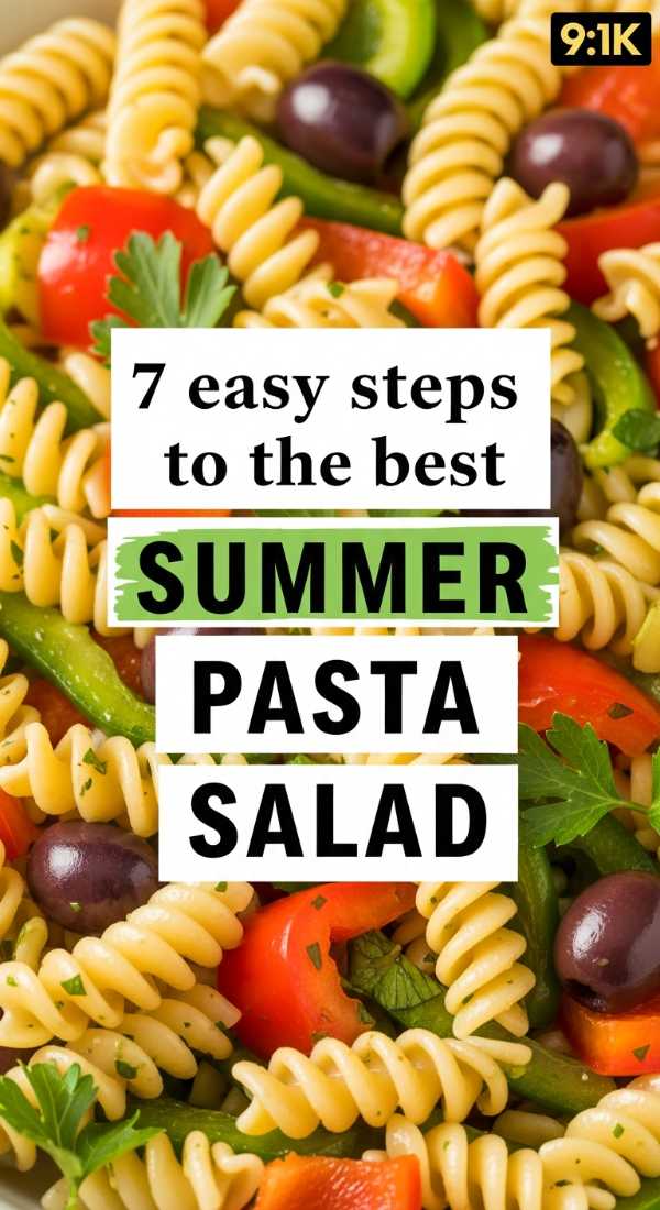 7 Easy Steps To The Best Summer Pasta Salad 6a06cdb788a4f