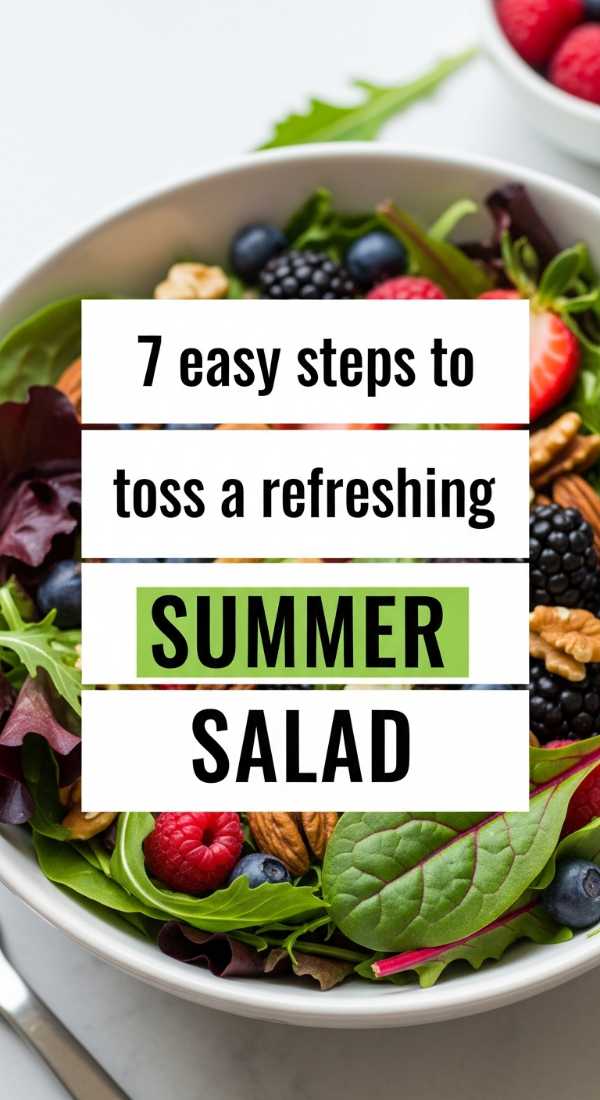 7 Easy Steps To Toss A Refreshing Summer Salad 6a06e7009b8e1