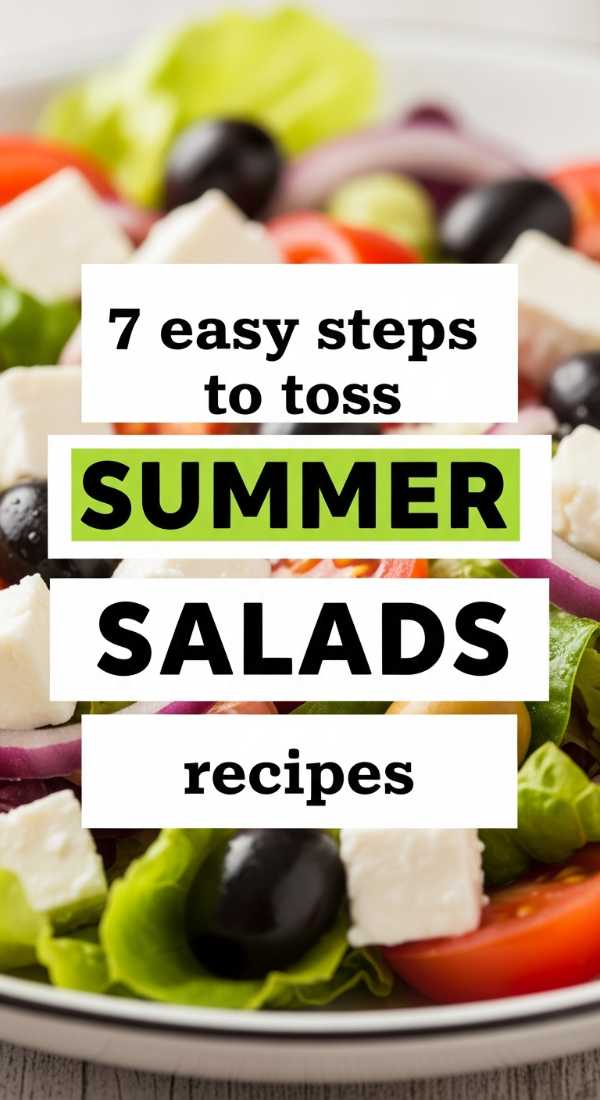 7 Easy Steps To Toss Summer Salads Recipes 6a10d0715c3e4