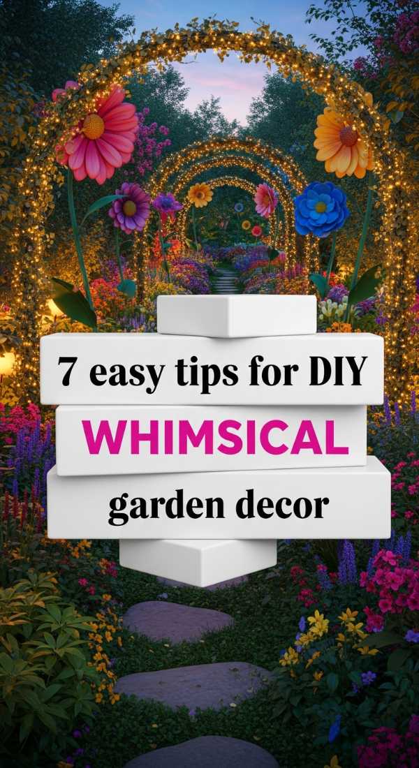 7 Easy Tips For Diy Whimsical Garden Decor 69fb22388ac77