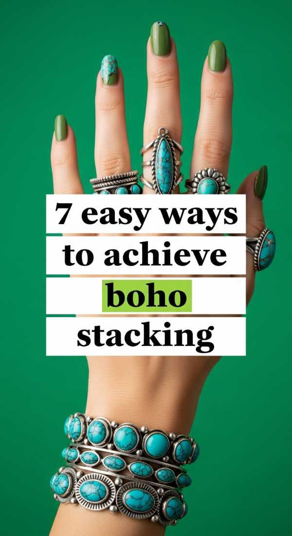 7 Easy Ways To Achieve Boho Ring Stacking 69f5e2c268a1c
