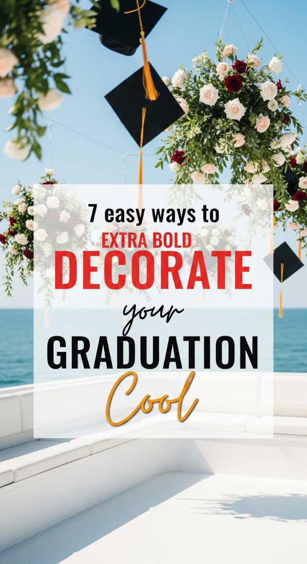 7 Easy Ways To Decorate Your Graduation Party 6a0db3e82d6cd