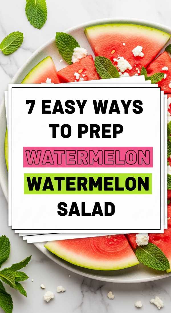 7 Easy Ways To Prep Watermelon Salad 6a070b72f068c