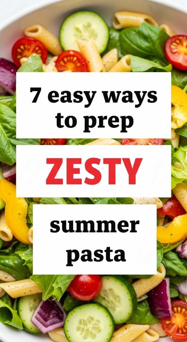 7 Easy Ways To Prep Zesty Summer Pasta 6a0015f5788c0