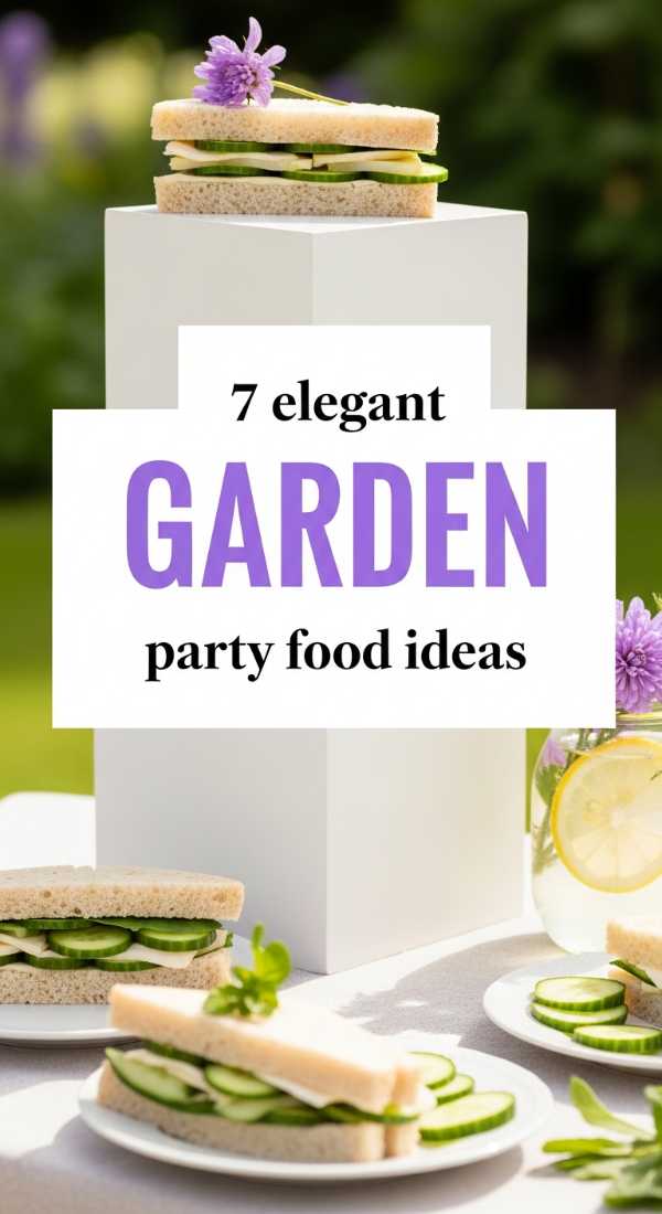 7 Elegant Garden Party Food Ideas 69f47c6fa4e5d