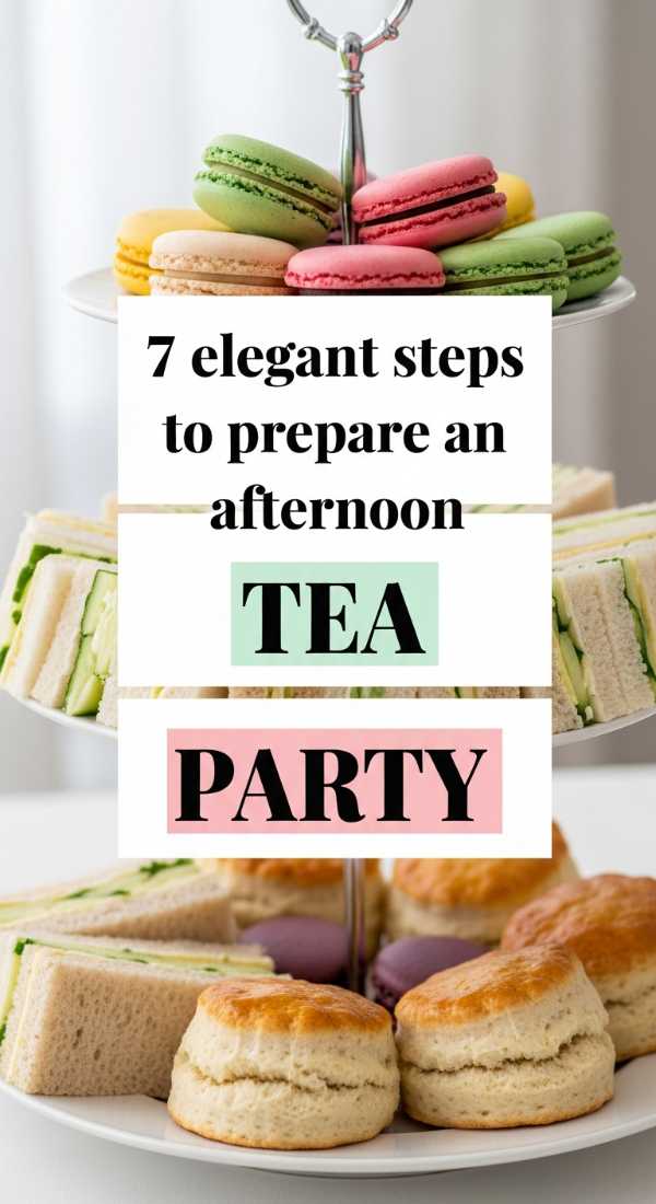 7 Elegant Steps To Prepare An Afternoon Tea Party 69f5acccea0c2