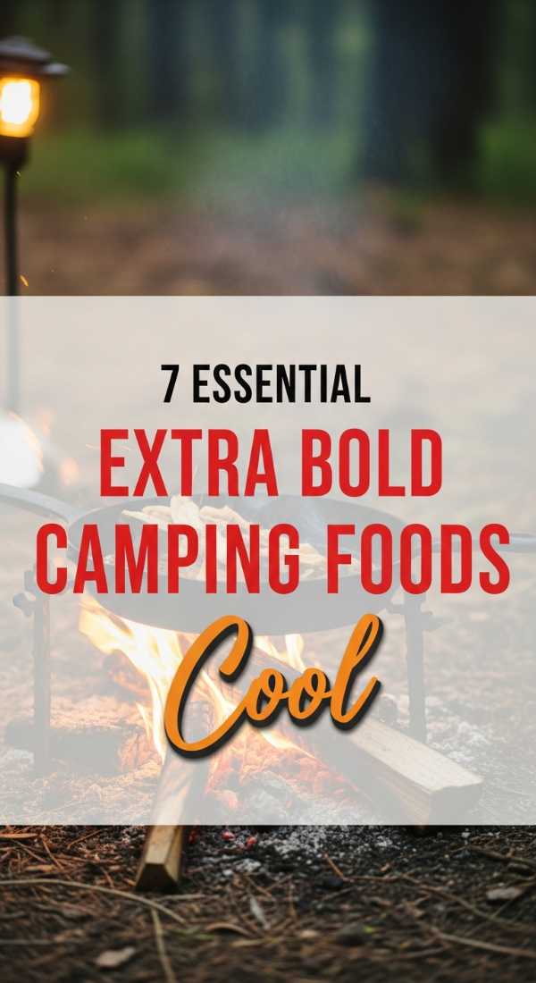 7 Essential Camping Foods To Pack For Your Summer Trip 69fd742803543