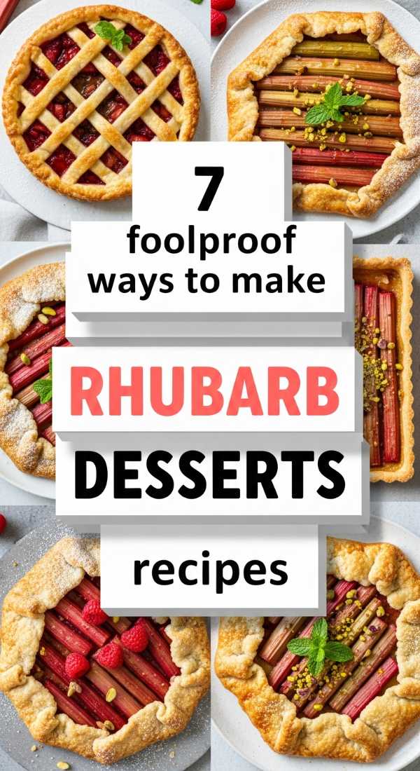 7 Foolproof Ways To Make Rhubarb Desserts Recipes 69fd88a9c6c75