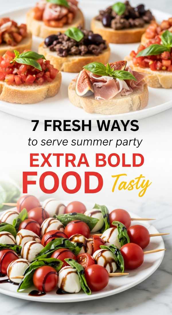 7 Fresh Ways To Serve Summer Party Food 6a0d9eccc5a0d