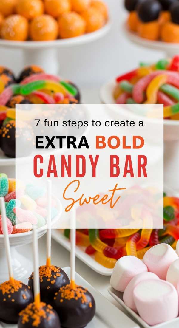 7 Fun Steps To Create A Diy Halloween Candy Bar 69fc268b11527