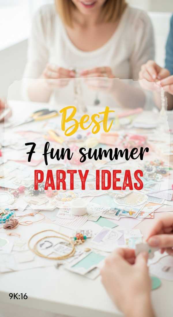 7 Fun Summer Party Ideas For Your Backyard 6a057bd22be9a