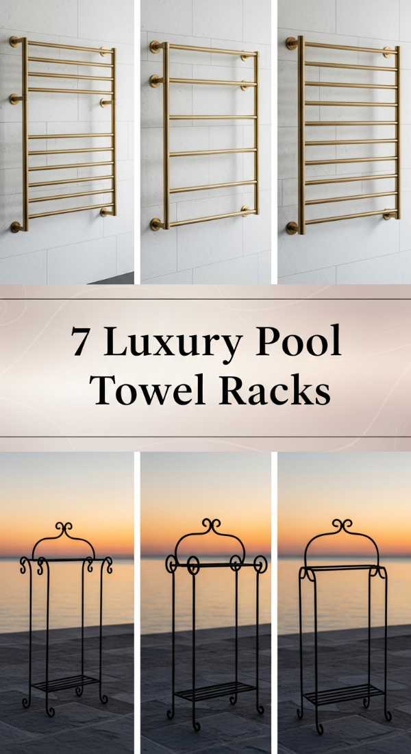 7 Luxury Pool Towel Racks 69f48f30cbc9c
