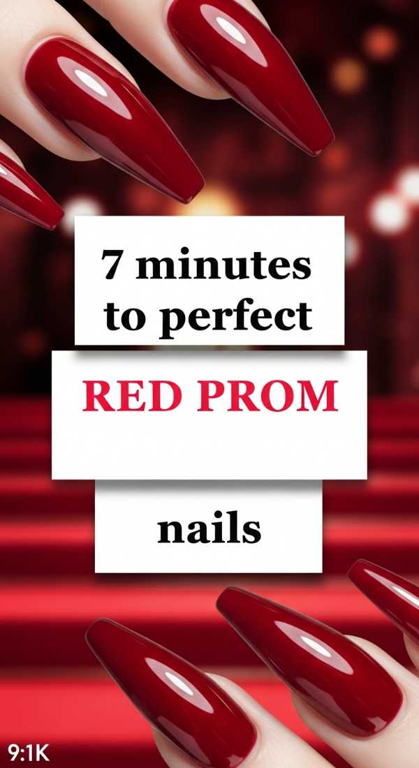From Pastel Dreams to Neon Beams: 2026 Spring & Summer Nail Masterclass 7 Minutes To Perfect Red Prom Nails 69ff594858ebc