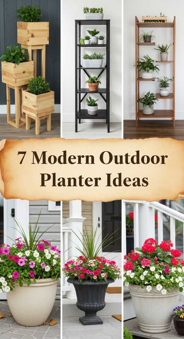 7 Modern Outdoor Planter Ideas 6a04caa790177