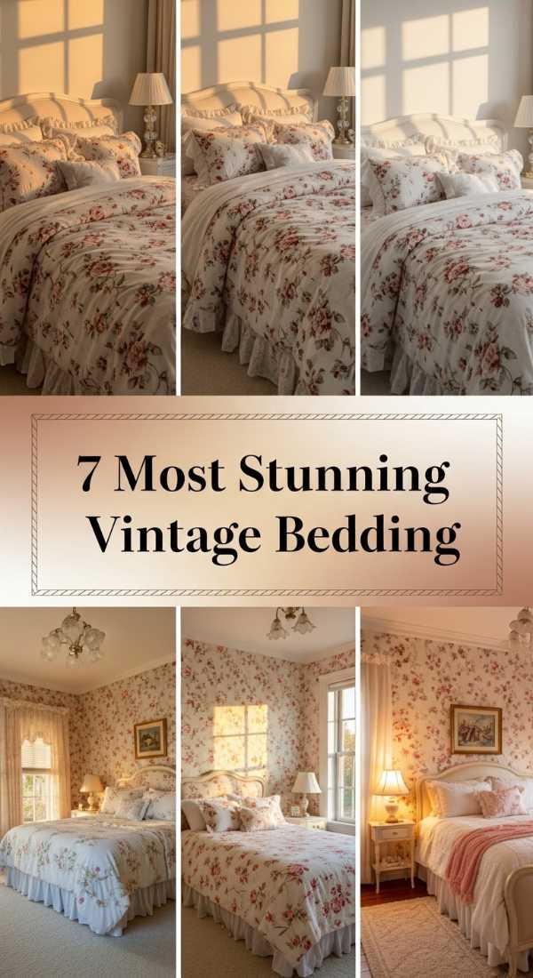 7 Most Stunning Vintage Bedding 69f48f37d90ef