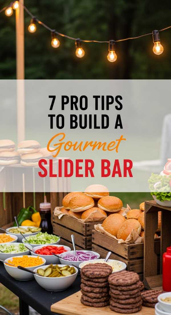 7 Pro Tips To Build A Gourmet Slider Bar 6a0d98c0c8ed1