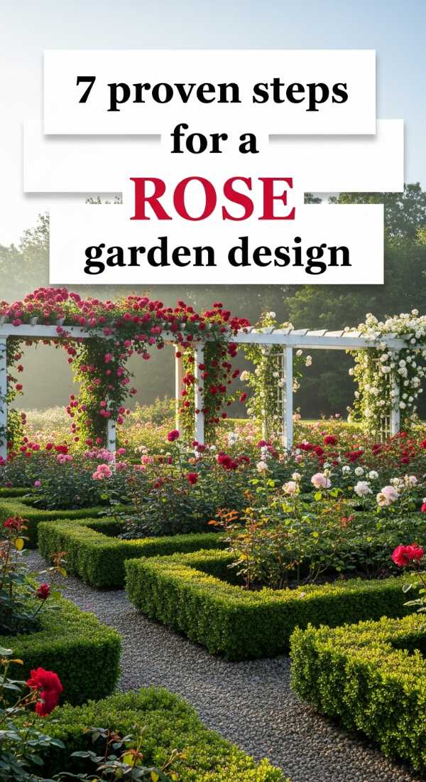 10 Minimalist Landscaping Tips for a Contemporary Outdoor Oasis 7 Proven Steps For A Rose Garden Design 69fb2230392b9