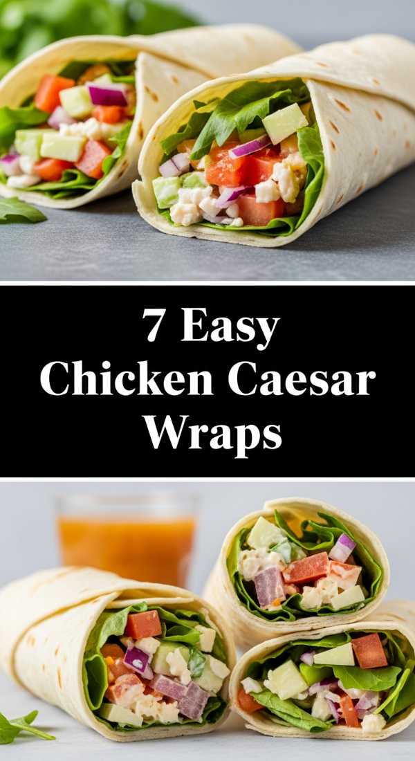 7 Quick Chicken Caesar Wraps Step By Step Guide 6a0311c45b1d6