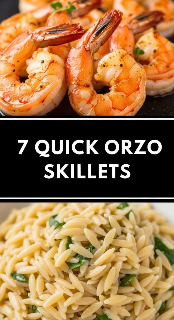 7 Quick Orzo Skillet Dinners Step By Step Guide 69fe1785d92d1