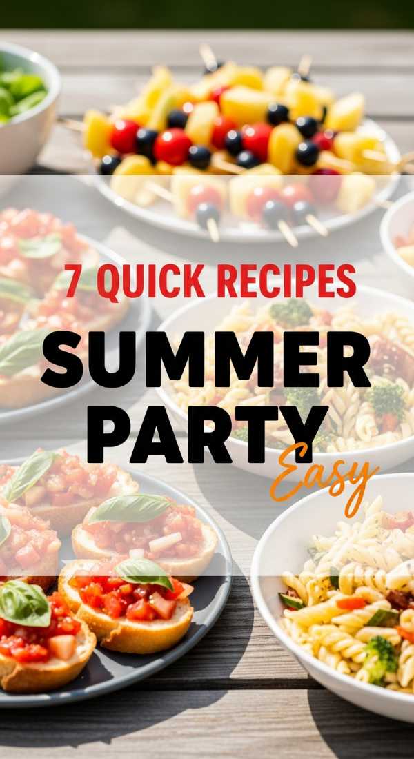 7 Quick Recipes For Summer Party Food 69faeadba4f34