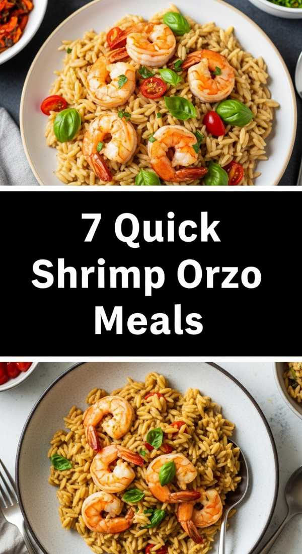 7 Quick Shrimp Orzo Meals Ready In 20 Minutes 69fe17839f251