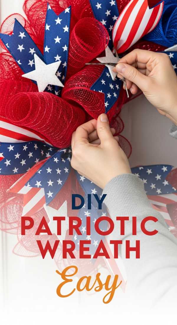 7 Quick Steps For Your Diy Patriotic Wreath 6a0572c74fc5d