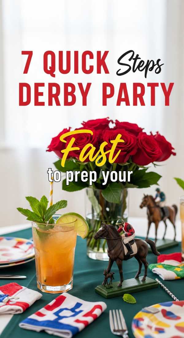 7 Quick Steps To Prep A Kentucky Derby Party 69f86c739fbf2