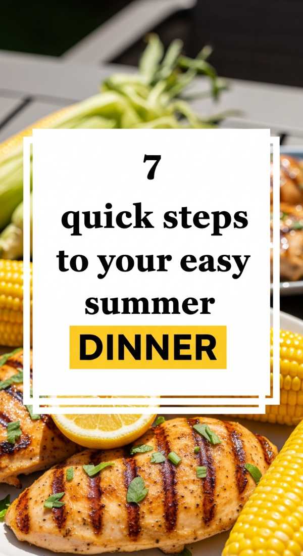 7 Quick Steps To Your Easy Summer Dinner 6a06c9258112f