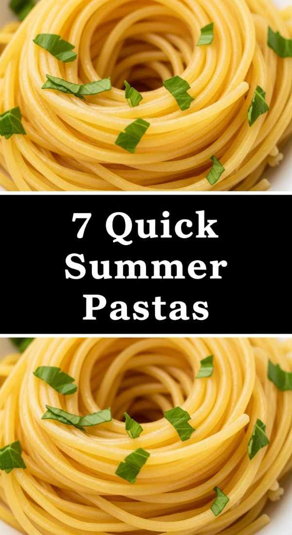 7 Quick Summer Pasta Dinners Step By Step Guide 6a044e02123d1