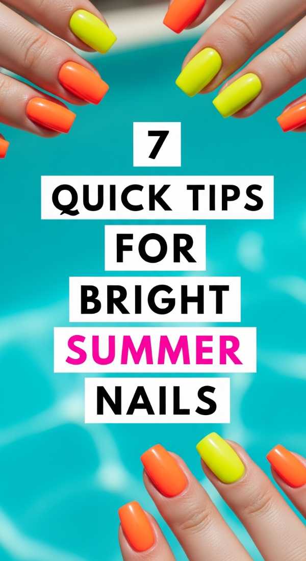 7 Quick Tips For Bright Summer Nails 6a059f6cf3e48