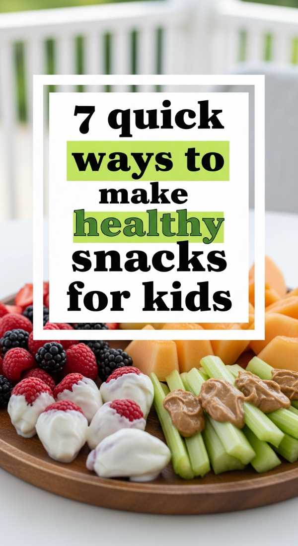 7 Quick Ways To Make Healthy Snacks For Kids 6a109f196e6d1