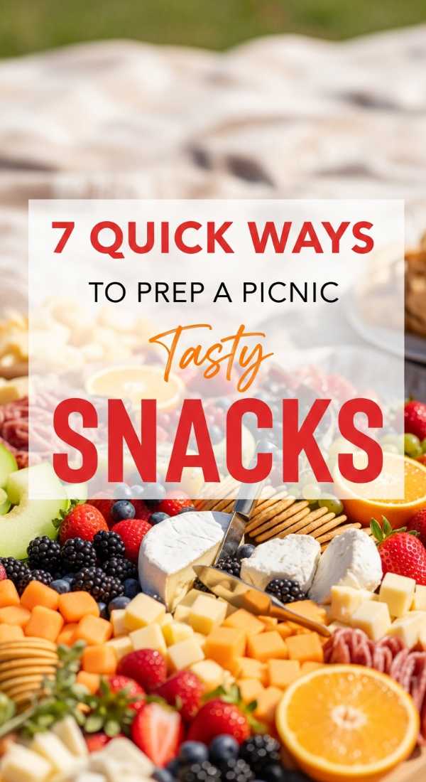 7 Quick Ways To Prep Picnic Snacks 6a0311a97a629
