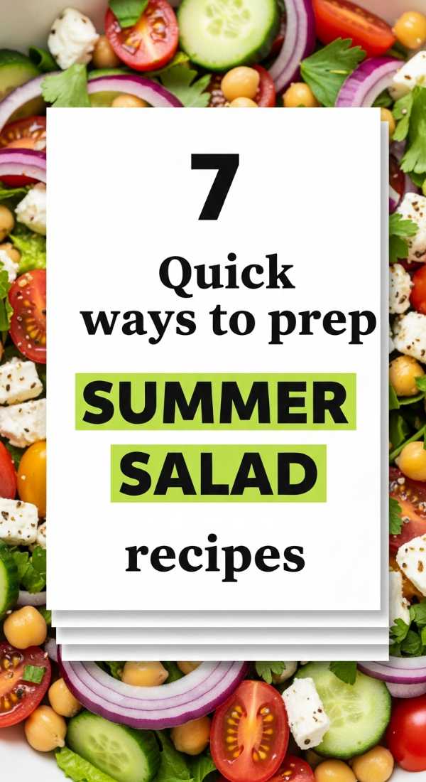 7 Quick Ways To Prep Summer Salad Recipes 6a06cbdf187e6