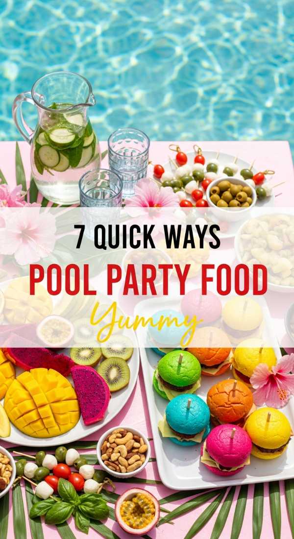 10 Pro Tips for the Ultimate Backyard Pool Extravaganza 7 Quick Ways To Prepare Your Pool Party Food 6a0dbfa47ddde