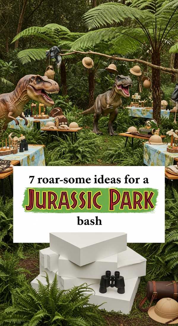 7 Roar Some Ideas For A Jurassic Park Bash 69fc2d6cb07ee